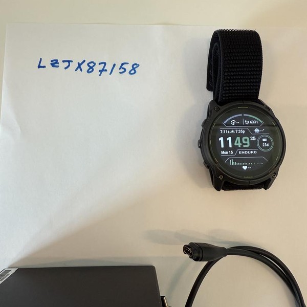 Garmin Enduro 3 - Carbon Gray