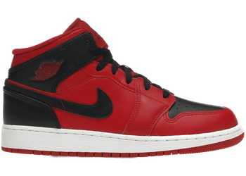 Jordan 1 Mid Reverse Bred (2021) (GS) for sale