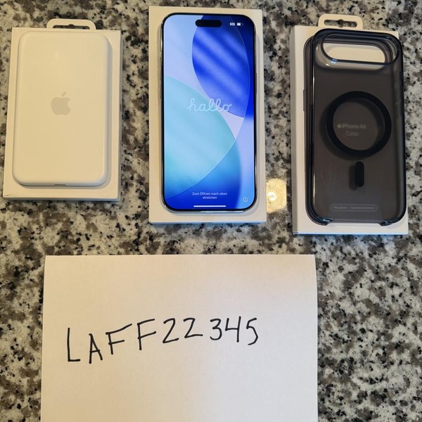 Apple iPhone Air - Unlocked, 256 GB, Cloud White, A3260