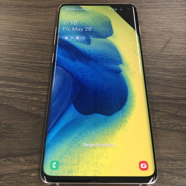 Samsung Galaxy S10 Plus - Verizon, Ceramic White, 512 GB, 8 GB, SM-G975U