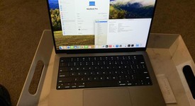 Good
													MacBook Pro Late 2023 (M3) - 14" - Apple M3, Gray, 512 GB, 8 GB, 10-core GPU, photo 1 of 8