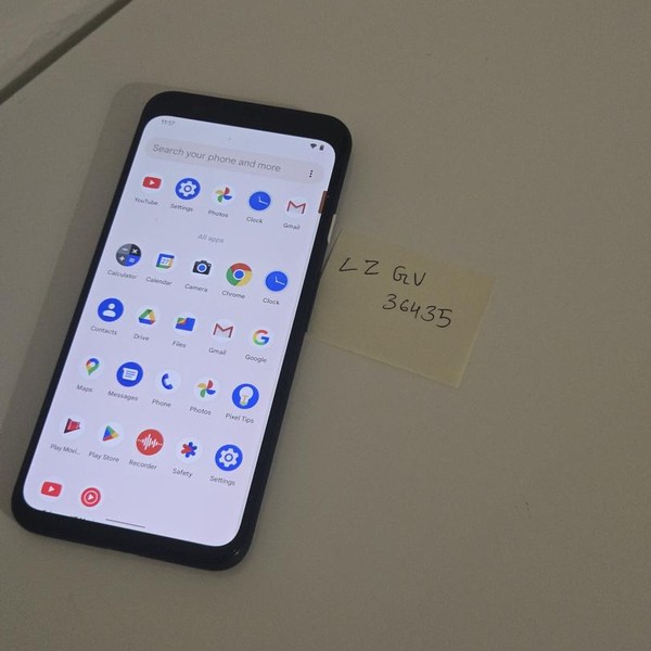 Google Pixel 4 - Verizon, 64 GB, Black, 6 GB, G020I