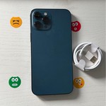 Good Apple iPhone 12 Pro Max - Unlocked, 128 GB, Pacific Blue, A2342