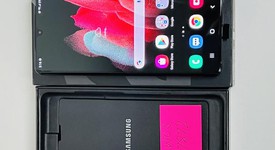 Mint
													Samsung Galaxy S21 Ultra 5G - Verizon, Black, 128 GB, 12 GB, SM-G998U, photo 1 of 8