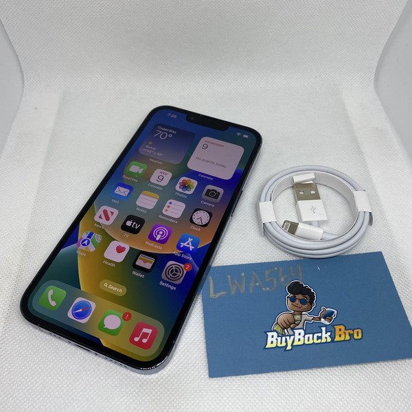 Apple iPhone 13 Pro - Unlocked, 256 GB, Sierra Blue, A2483