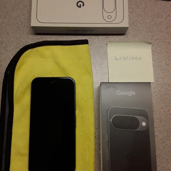 Google Pixel 10 - Unlocked, 128 GB, Obsidian, GLBW0