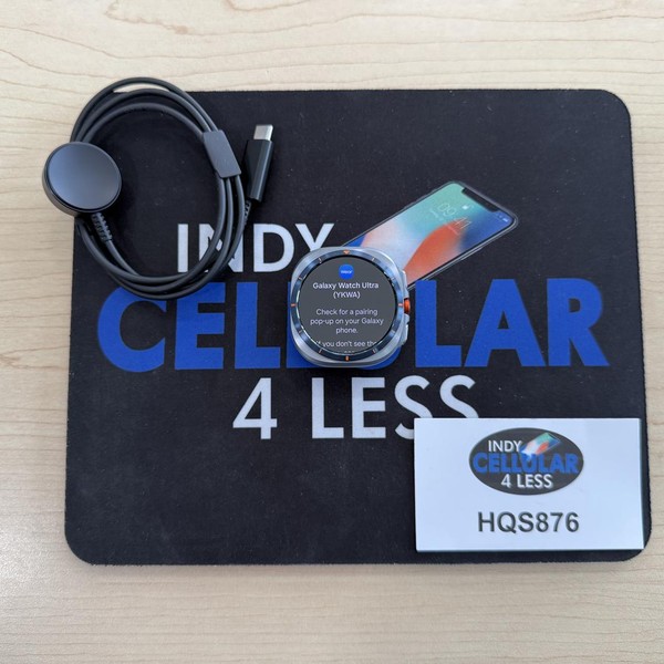 Samsung Galaxy Watch Ultra (2025) - Unlocked, Titanium Blue, SM-L705, 47mm