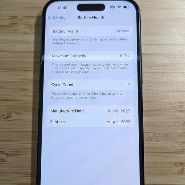 Apple iPhone 16 - Unlocked, 128 GB, Black, A3081