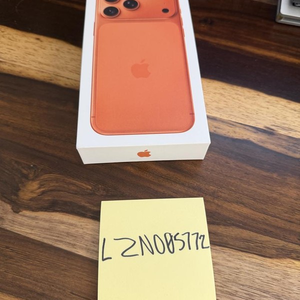 Apple iPhone 17 Pro Max - Unlocked, 512 GB, Cosmic Orange, A3257