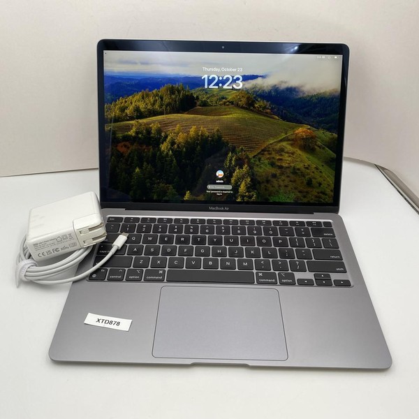 MacBook Air 2020 - 13 inch - 256 GB, Gray, 8 GB, Apple M1