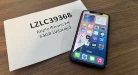 Good
													Apple iPhone Xr - Unlocked, Black, 64 GB, A1984, photo 1 of 4
