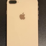 Good Apple iPhone 8 Plus - Unlocked, Gold, 64 GB, A1897, GSM