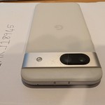 Good Google Pixel 8a - Unlocked, 128 GB, Porcelain, 8 GB, GKV4X, Sub-6 5G