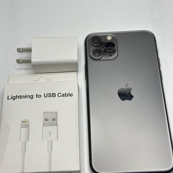 Apple iPhone 11 Pro - Unlocked, 256 GB, Gray, A2160