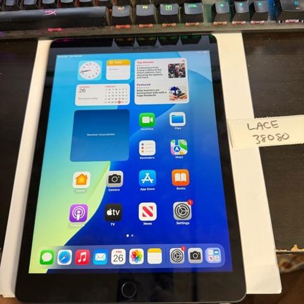 Apple iPad 8th Gen - Unlocked, 128 GB, Gray, A2428