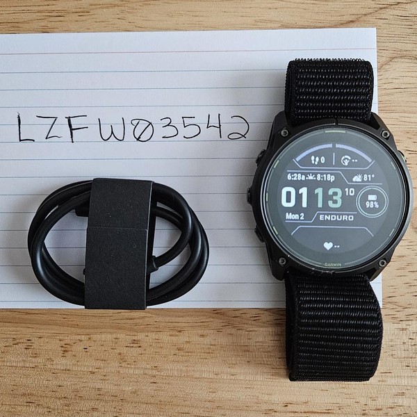 Garmin Enduro 3 - Carbon Gray