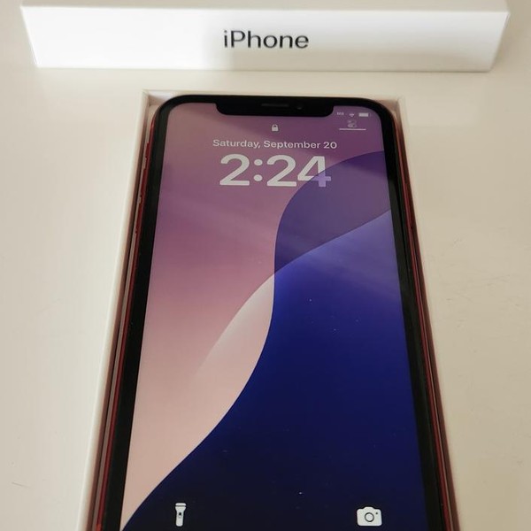Apple iPhone Xr - Unlocked, 128 GB, Red, A1984