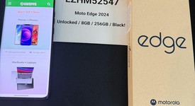 Mint
													Motorola Edge 2024 - Unlocked, Black, 256 GB, 8 GB, photo 1 of 6