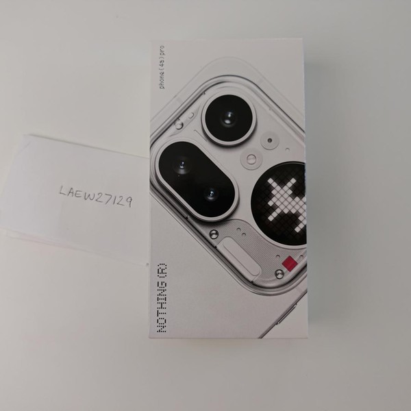 Nothing Phone (4a) Pro - Unlocked, 256 GB, Silver, 12 GB