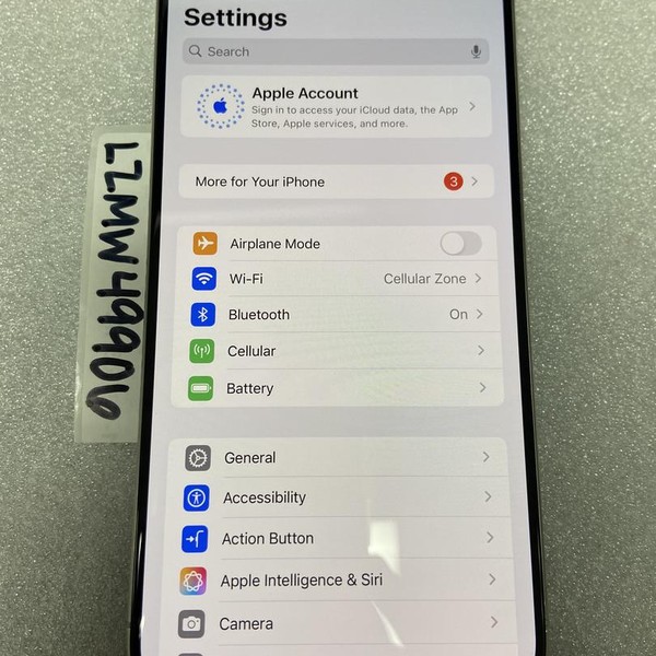 Apple iPhone 15 Pro Max - Unlocked, 256 GB, White, A2849