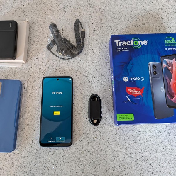 Moto G Play (2024) - Unlocked, 64 GB, Blue, 4 GB