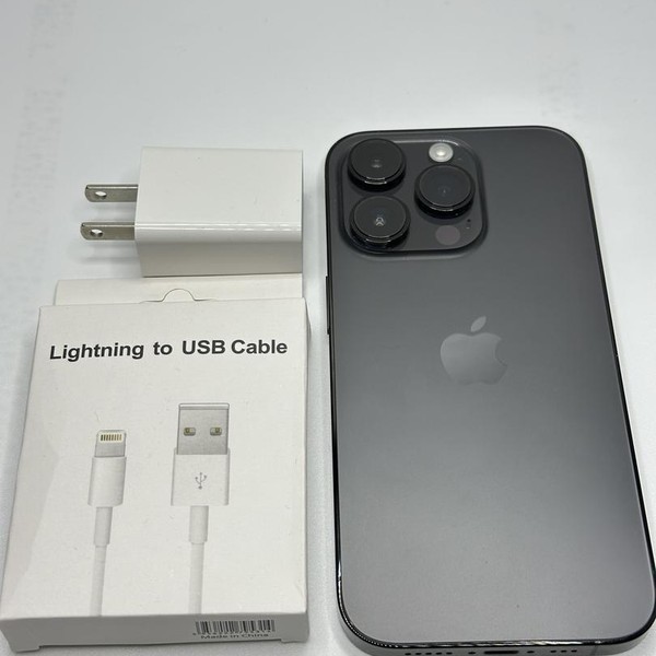 Apple iPhone 14 Pro - Unlocked, 256 GB, Black, A2650