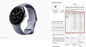 New
													Google Pixel Watch 4 - Unlocked, Moonstone, 45mm, LTE, photo 3 of 5