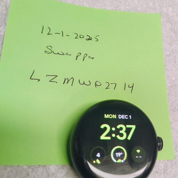 Google Pixel Watch - Unlocked, Black, LTE