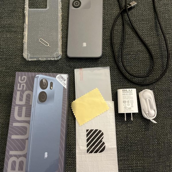 Blu F5 5G - Unlocked, 128 GB, Grey, 12 GB