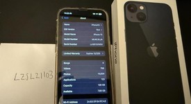 Mint
													Apple iPhone 13 - Unlocked, Midnight, 128 GB, A2482, photo 2 of 6