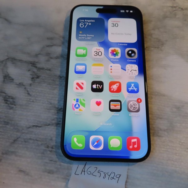 Apple iPhone 15 Pro - Unlocked, 128 GB, Black, A2848