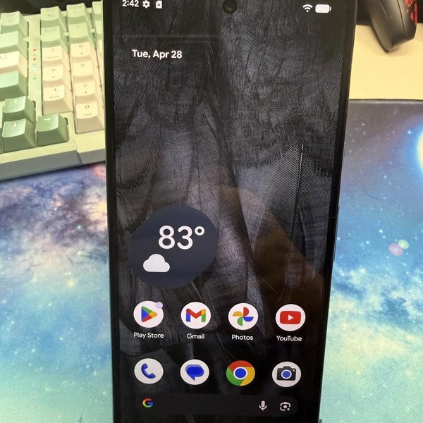 Google Pixel 7 - T-Mobile, 128 GB, Obsidian, 8 GB, GVU6C, Sub-6 5G