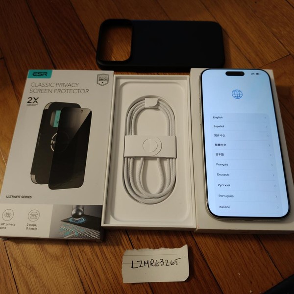 Apple iPhone 17 Pro Max - Unlocked, 256 GB, Silver, A3257