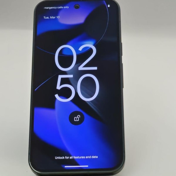 Google Pixel 9 - Unlocked, 128 GB, Obsidian, 12 GB, G2YBB