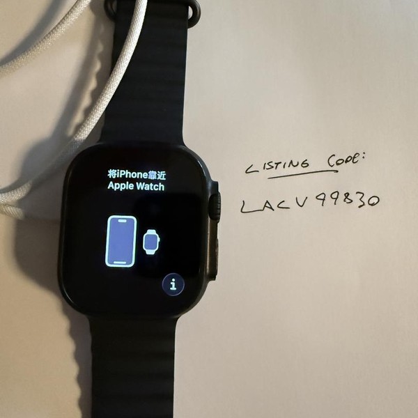 Apple Watch Ultra 3 49mm - Unlocked, Black, A3281