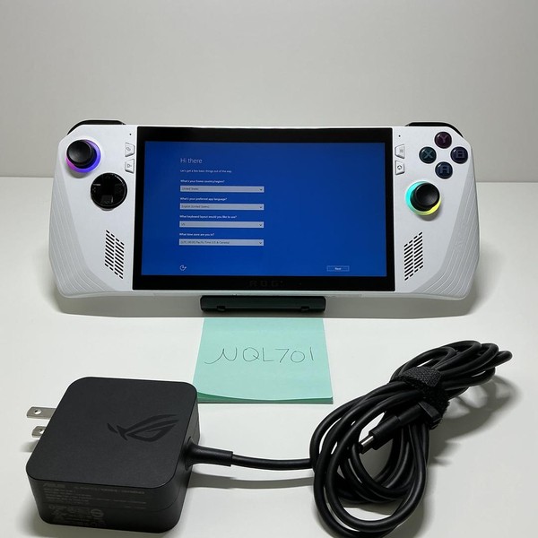 Asus ROG Ally 7 inch - 512 GB, White, 16 GB, AMD Ryzen Z1 Extreme, Ryzen Z1 Extreme