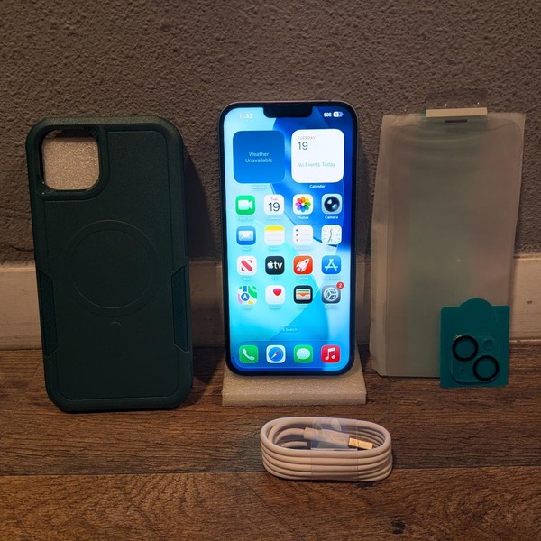 Apple iPhone 14 Plus - Unlocked, 128 GB, Blue, A2632