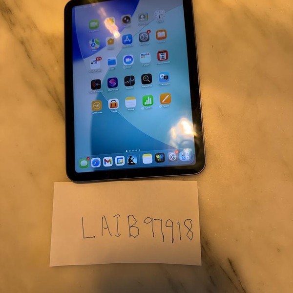 Apple iPad Mini (6th Gen) - Wi-Fi, 64 GB, Gray, A2567