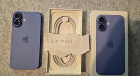 Good
													Apple iPhone 16 - Verizon, Ultramarine, 128 GB, A3081, photo 1 of 17