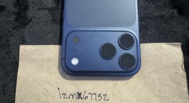 Good
													Apple iPhone 17 Pro Max - Unlocked, Deep Blue, 256 GB, A3257, photo 1 of 9