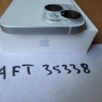 Mint Apple iPhone 15 - Unlocked, 128 GB, Blue, A2846