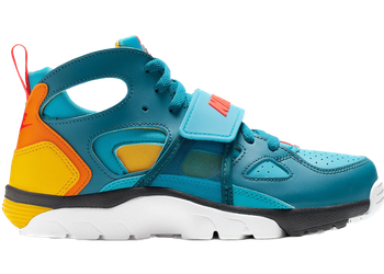 Nike Air Trainer Huarache Green Abyss Blue Lagoon (GS) for sale