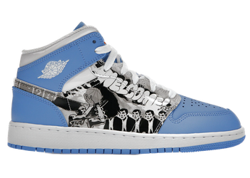 Jordan 1 Mid Sneaker School Game Winner (GS) for sale