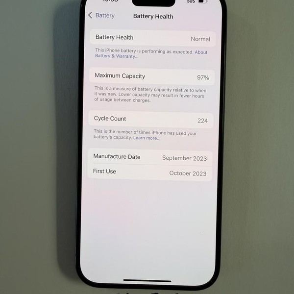 Apple iPhone 15 Pro - Unlocked, 128 GB, Blue, A2848
