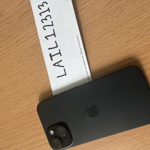 Apple iPhone 15 - AT&T, 256 GB, Black, A2846