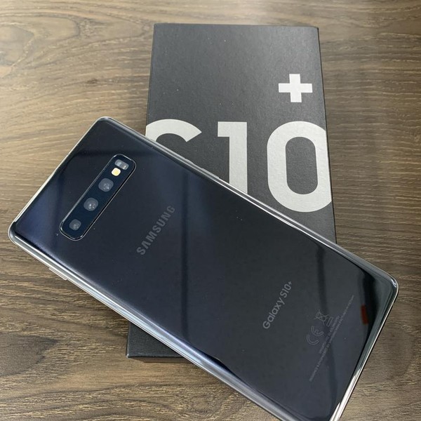 Samsung Galaxy S10 Plus - Verizon, 128 GB, Black, 8 GB, SM-G975U