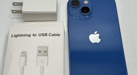 Mint
													Apple iPhone 13 Mini - Unlocked, Blue, 128 GB, A2481, photo 2 of 7