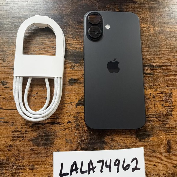Apple iPhone 16 - Verizon, 128 GB, Black, A3081