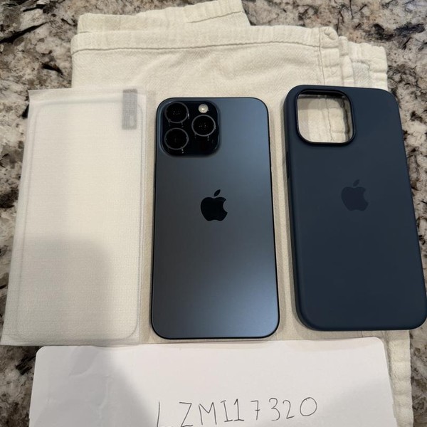 Apple iPhone 15 Pro Max - Unlocked, 256 GB, Blue, A2849