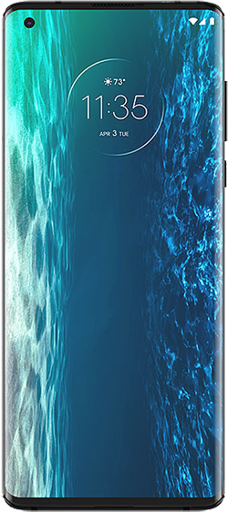 Motorola Edge - Unlocked, 256 GB, Black, 6 GB